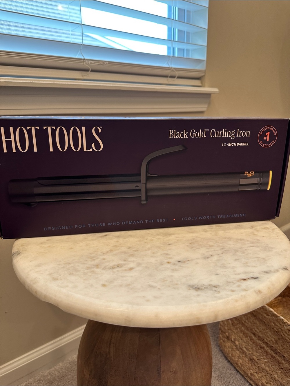 Hot Tools Black Gold Curling Iron - Black with Gold Accent